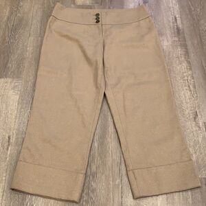 Cache Sparkly Gold pants